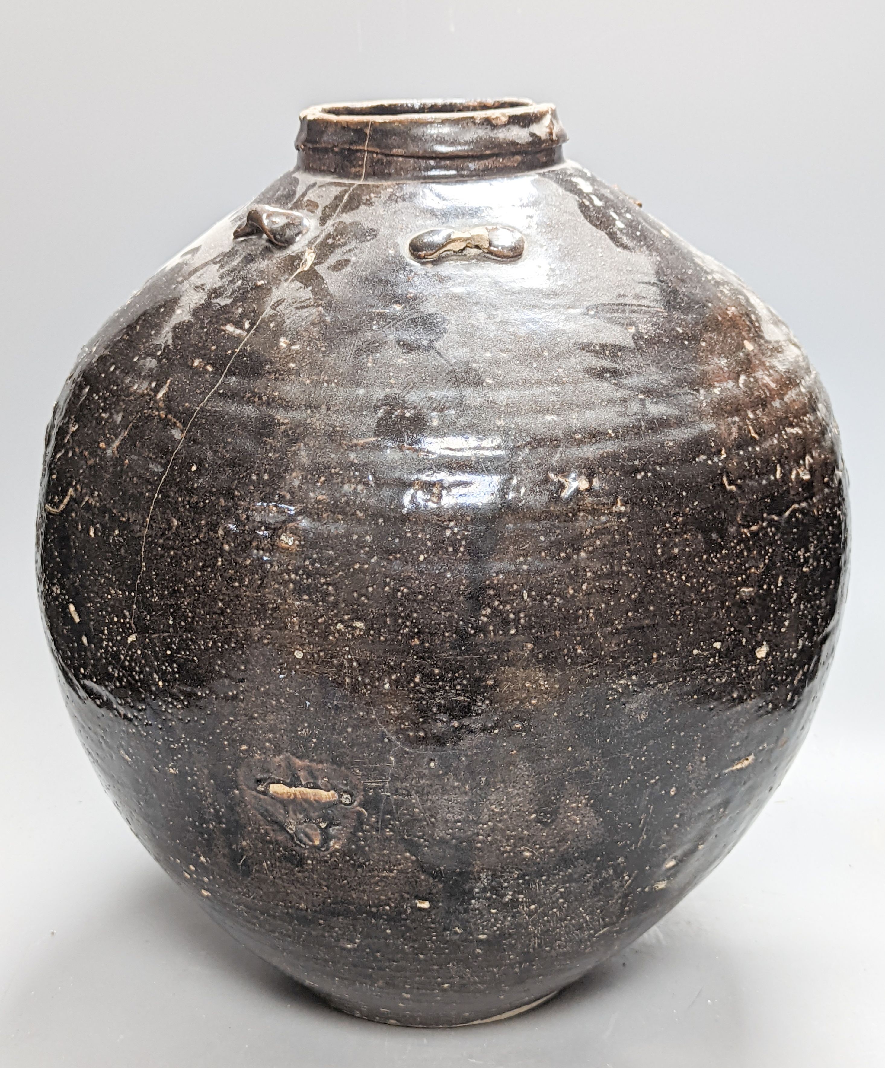 A large Chinese Henan type jar 37cm